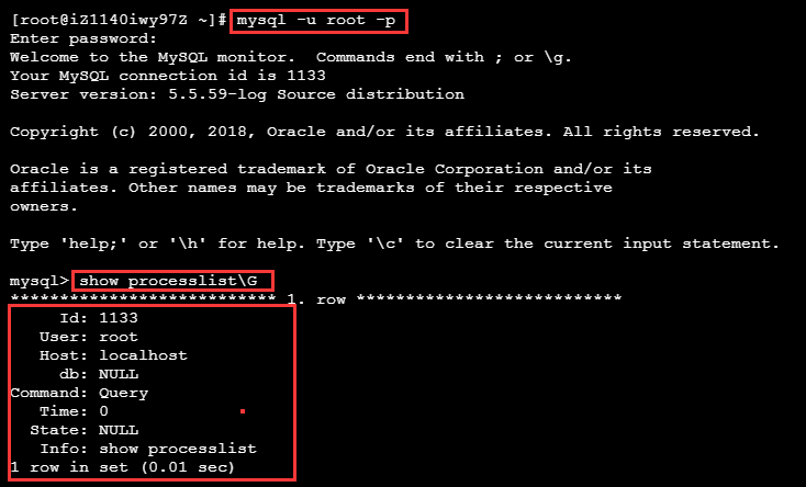 mysql:show processlist命令详解-许大也